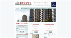 Desktop Screenshot of bervel.com.br